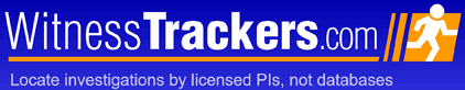 Locate person, skip trace and witness locate service